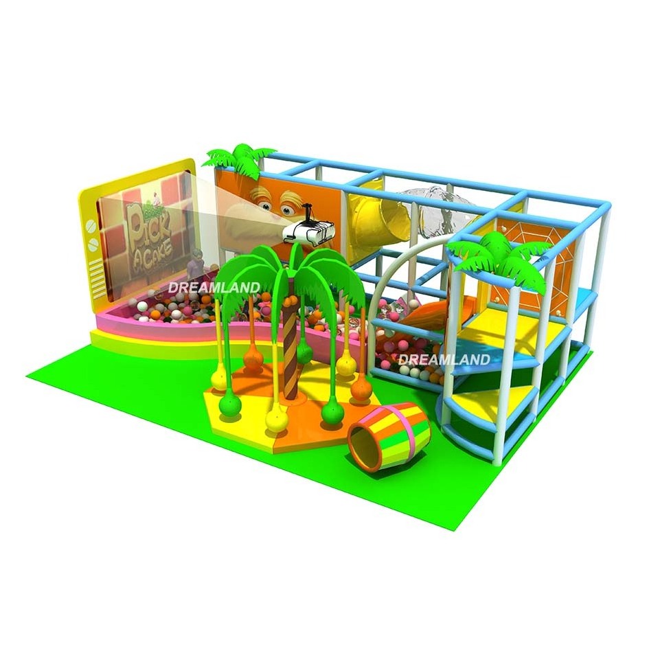 China Factory Kids Play Area Indoor Playground Indoor Play Center Kids Zone With Coconut Carousel