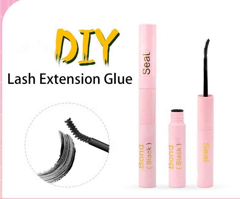 Lash Bond And Seal House of Lash Clusters Glue Waterproof 10ml  Long Lasting 48-72 Hours  Eyelashes Lock Glue