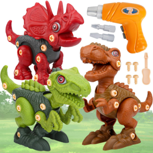 DIY Assemble Puzzle Take Apart Dinosaur Toys Construction Play Kit Educational Toys for Kid