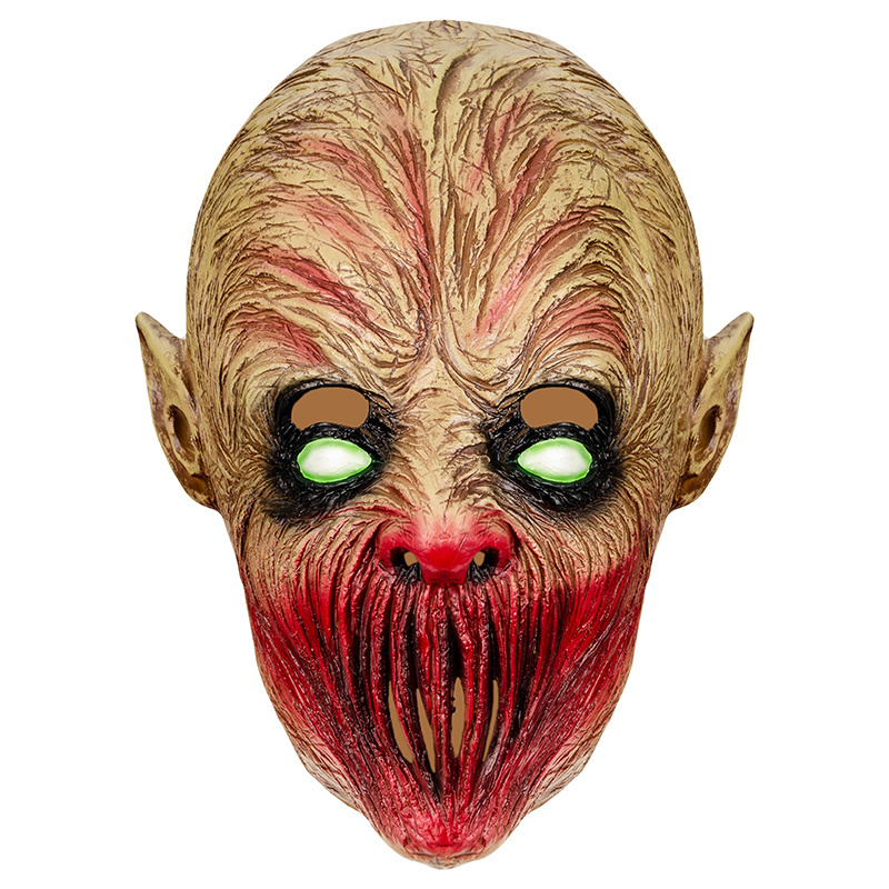 Free sample brain zombie mask eva devil mask halloween purge zombies mask