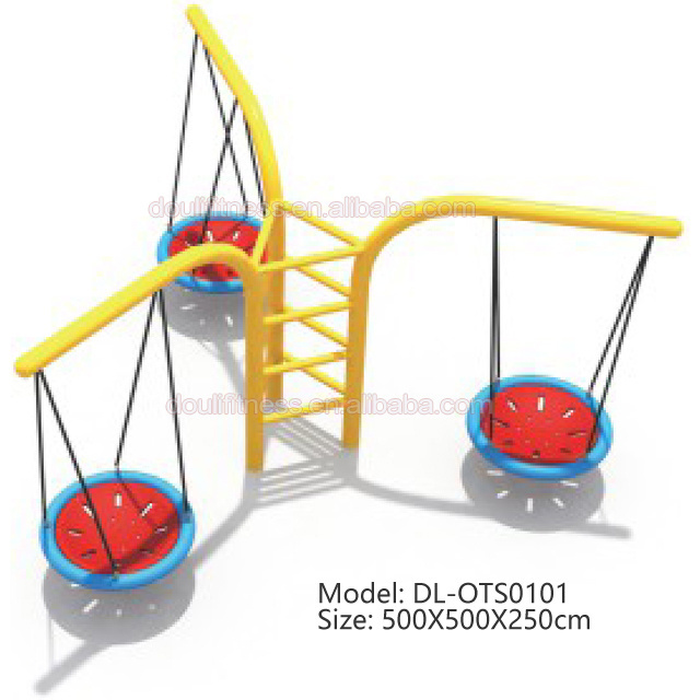 Dream customizable outdoor large swing play set playground equipment for children and adults