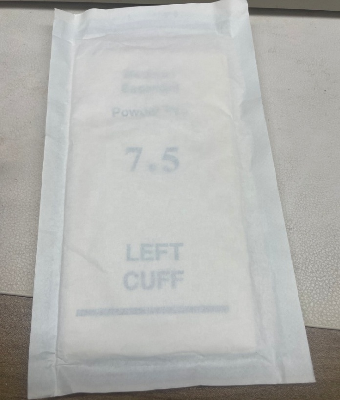 Finger textured Disposable latex gloves White Medical Use Powdered And Powder Free Sterile Latex surgical Gloves