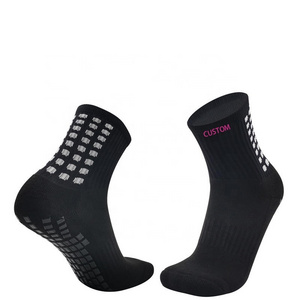 Factory Price Cheap Short non-slip Football Socks Polyester Men Football Soccer Socks