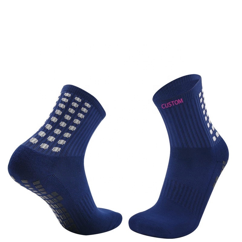 Factory Price Cheap Short non-slip Football Socks Polyester Men Football Soccer Socks