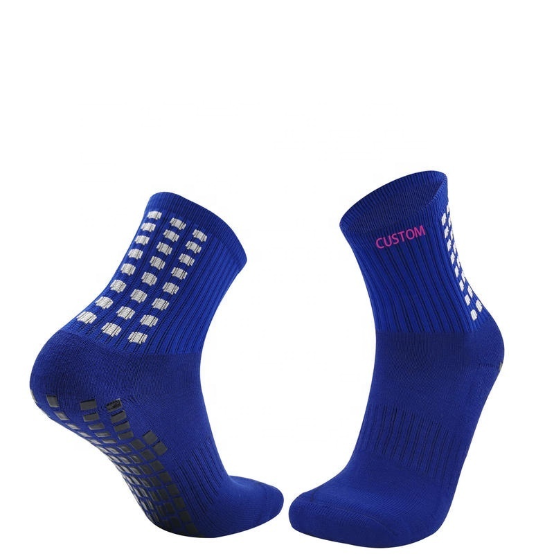 Factory Price Cheap Short non-slip Football Socks Polyester Men Football Soccer Socks