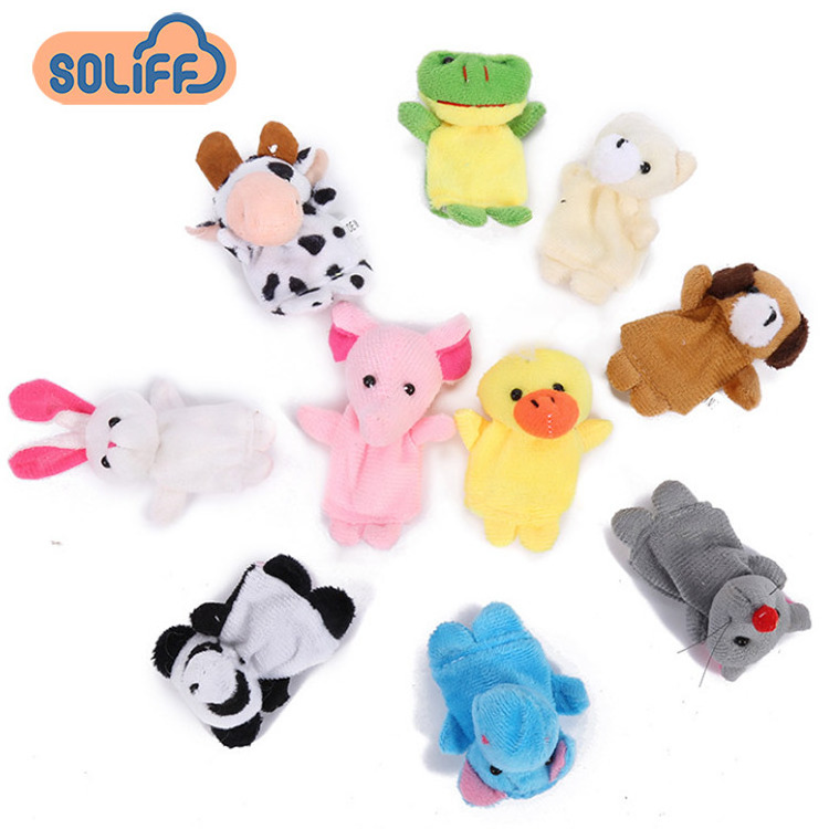 Newest hand puppet animal plush doll free shipping stuffed toys plush