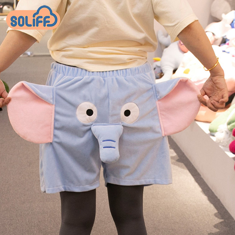 Summer Hot Sale Boy Shorts Cute Animal Elephant print shorts