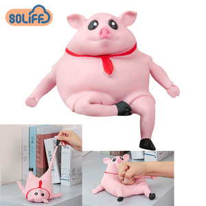 Cute squeeze pig anti stress squishy pig squeeze pig anti stress decompression toys