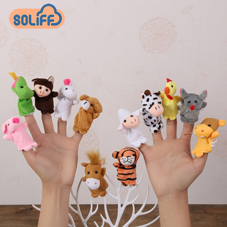 Newest hand puppet animal plush doll free shipping stuffed toys plush