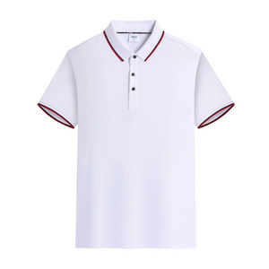 Custom Embroidered Print Logo Polo Shirts Plain 100% Cotton Polyester Mens T Shirt Polo