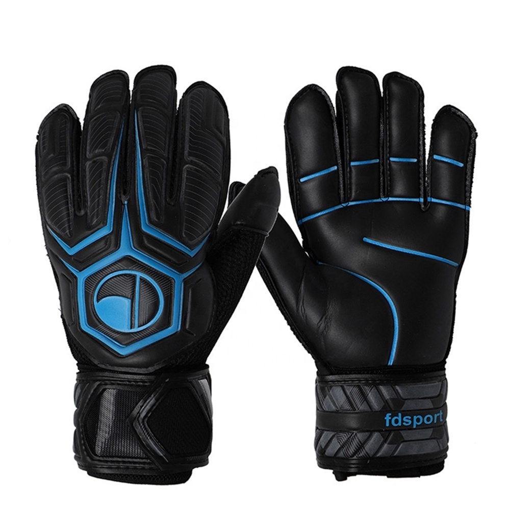 Best New Latex Grip Goalkeeper Gove Rubberized Material Professional Football Goalie Gloves