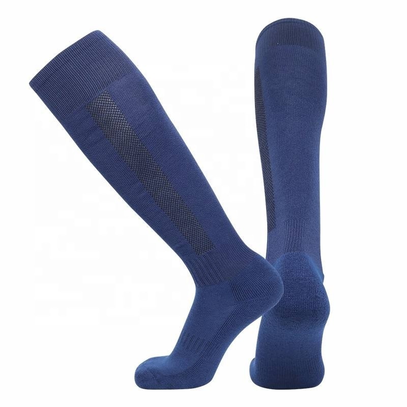 Wholesale Knee High Adult Medias de futbol Sweat Absorbent Custom Soccer Socks For Sports