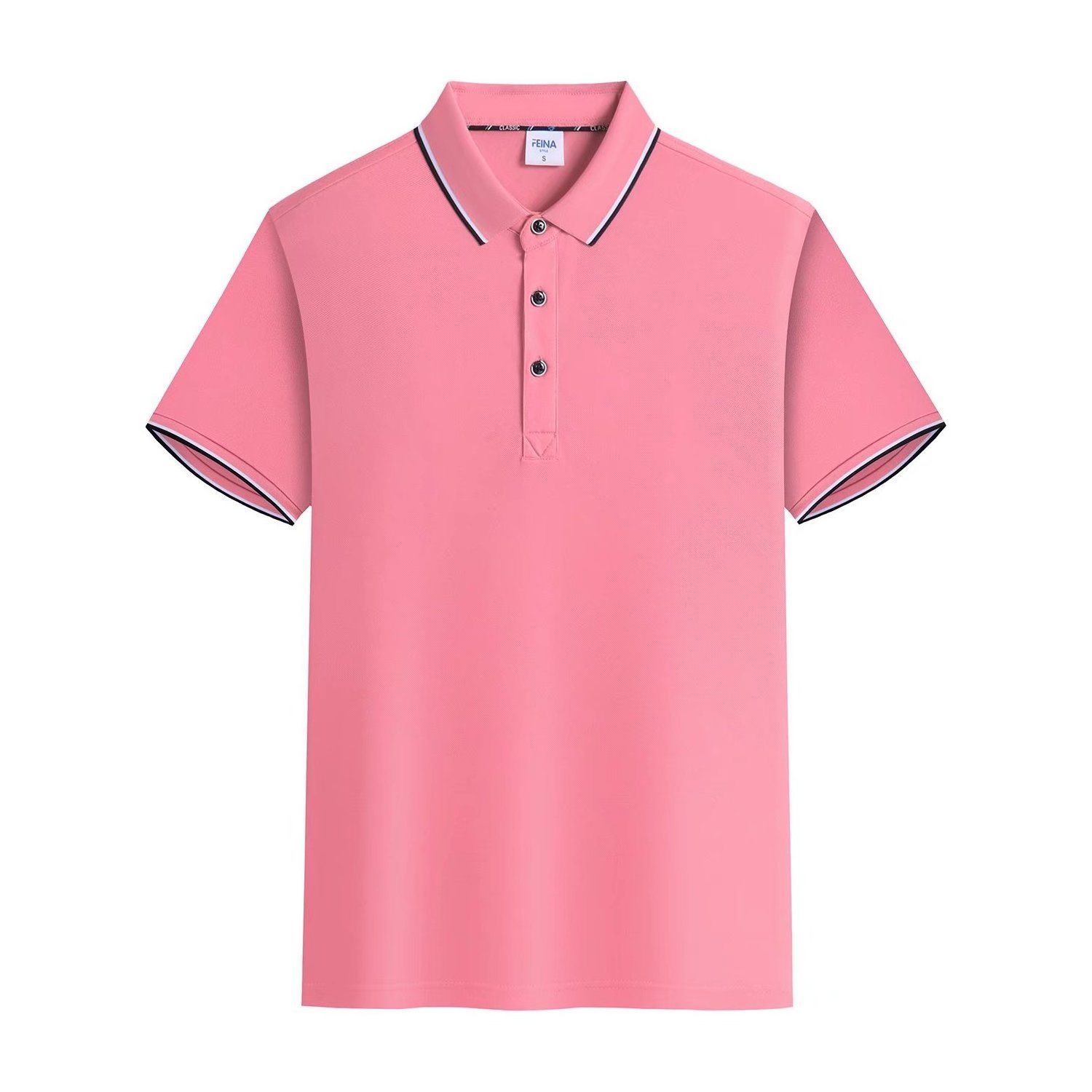 Custom Embroidered Print Logo Polo Shirts Plain 100% Cotton Polyester Mens T Shirt Polo