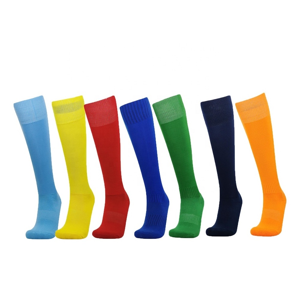 New Design Knee High Compression Soccer Socks Fashion Customized Colorful Football Socks