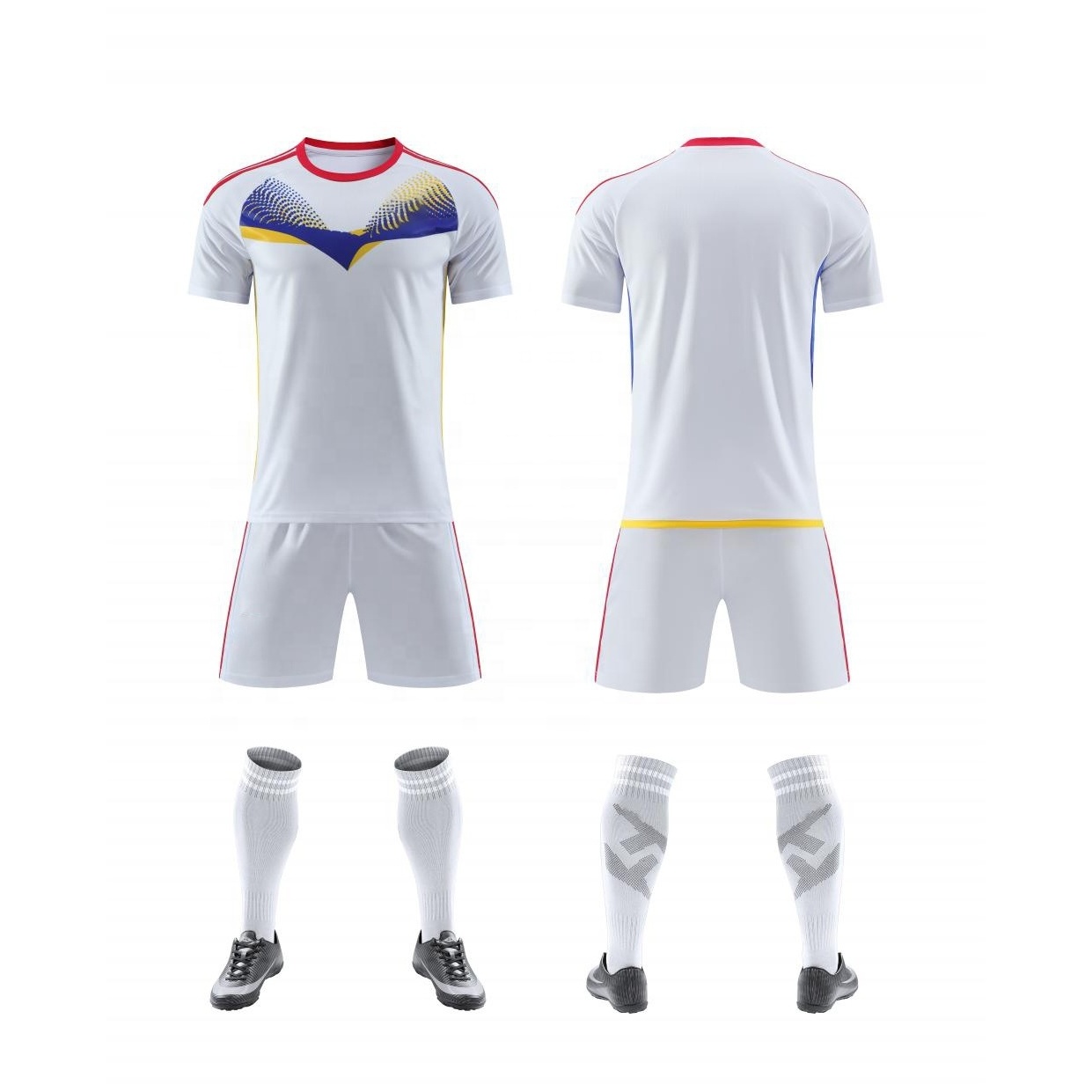 New Casual Mesh Soccer Jersey Adult Soccer Jersey Clothes Custom Men's Soccer Uniform Football Jersey