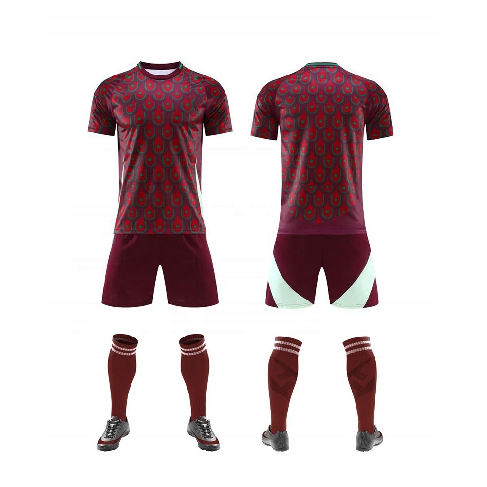 New Casual Mesh Soccer Jersey Adult Soccer Jersey Clothes Custom Men's Soccer Uniform Football Jersey