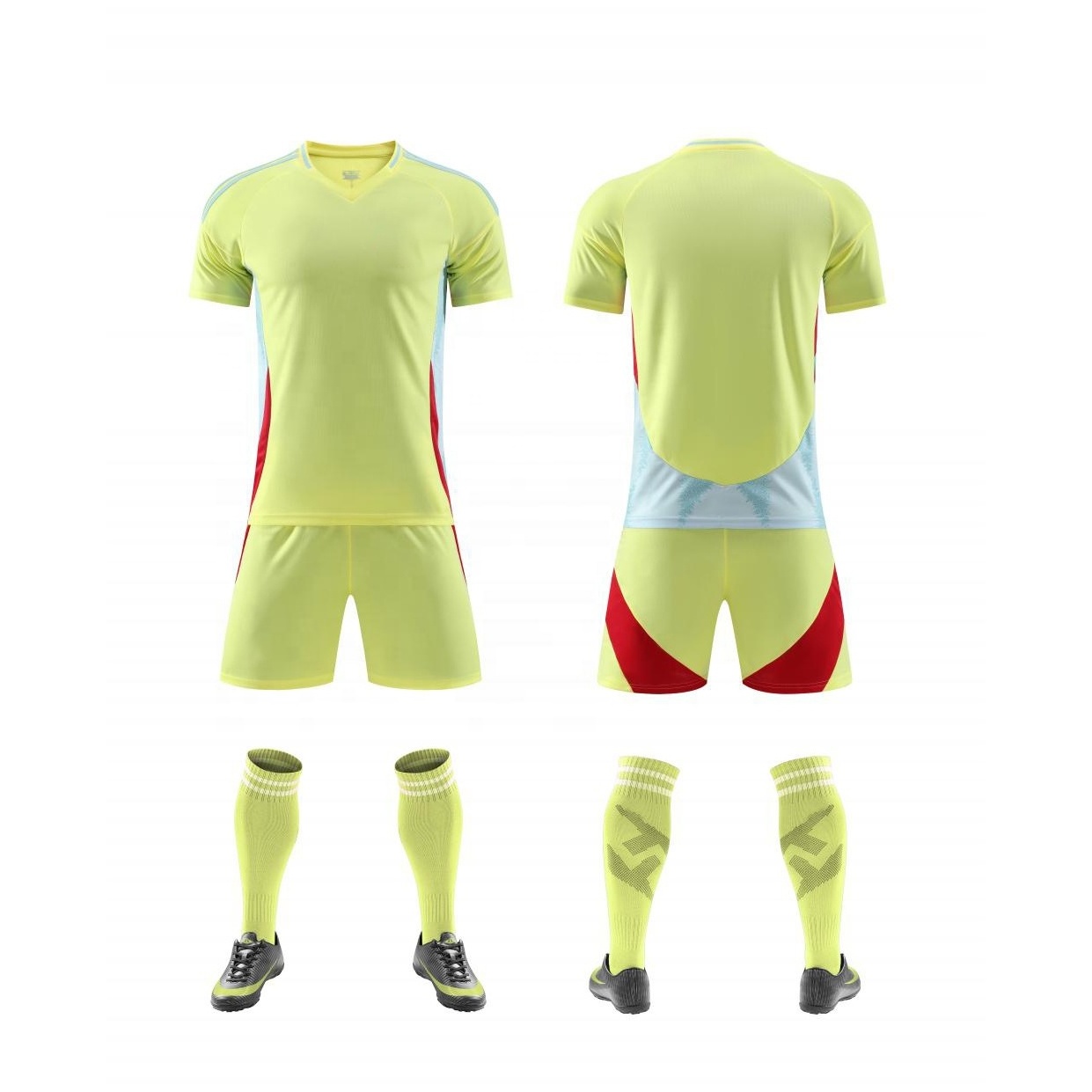 New Casual Mesh Soccer Jersey Adult Soccer Jersey Clothes Custom Men's Soccer Uniform Football Jersey