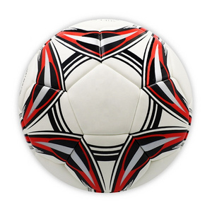 New Popular Fashion Football Ball Material Quality  Sports Pvc Rubber Soccer Ball For Outdoors