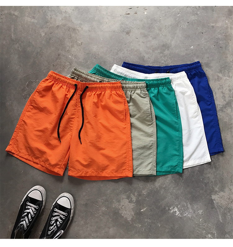 2023 best seller 15 colors summer men's surf board blank beach shorts custom logo men's board shorts wholesale