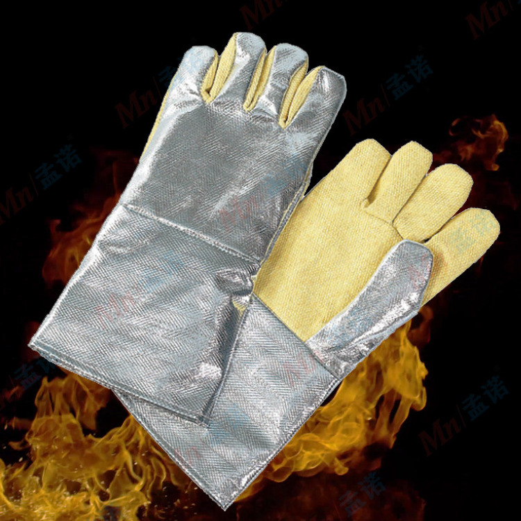 Customized new low-priced anti-high temperature aluminum foil fireproof and heat insulation clothing suits