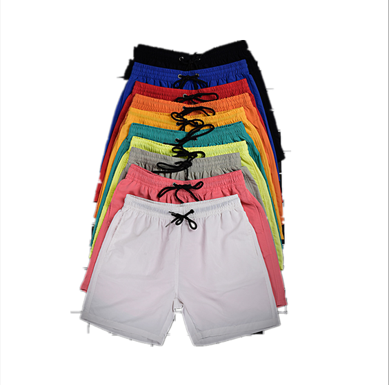 2023 best seller 15 colors summer men's surf board blank beach shorts custom logo men's board shorts wholesale