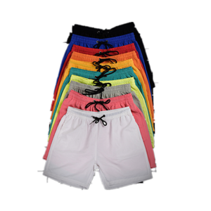 2023 best seller 15 colors summer men's surf board blank beach shorts custom logo men's board shorts wholesale