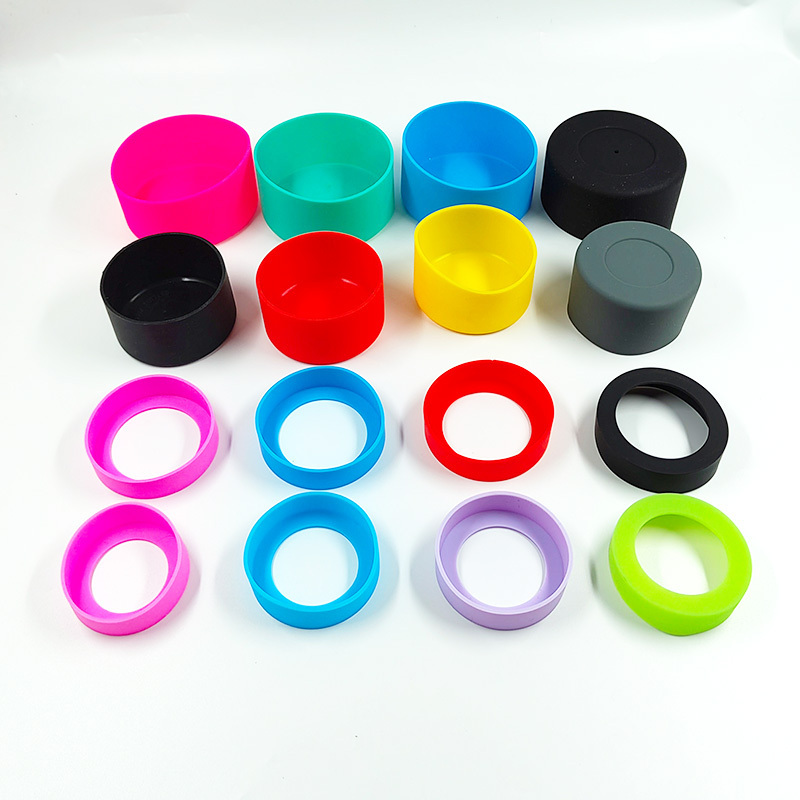 Shampoo Bottle Silicone Protective Bottle Sleeve for Cup Water Durable Silicone Boot Cover Custom Silicone Bottle Boot Holder