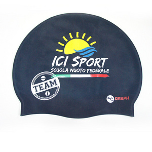 Transparent Swim Cap Paint For Silicone Swimming Cap College Swim Caps