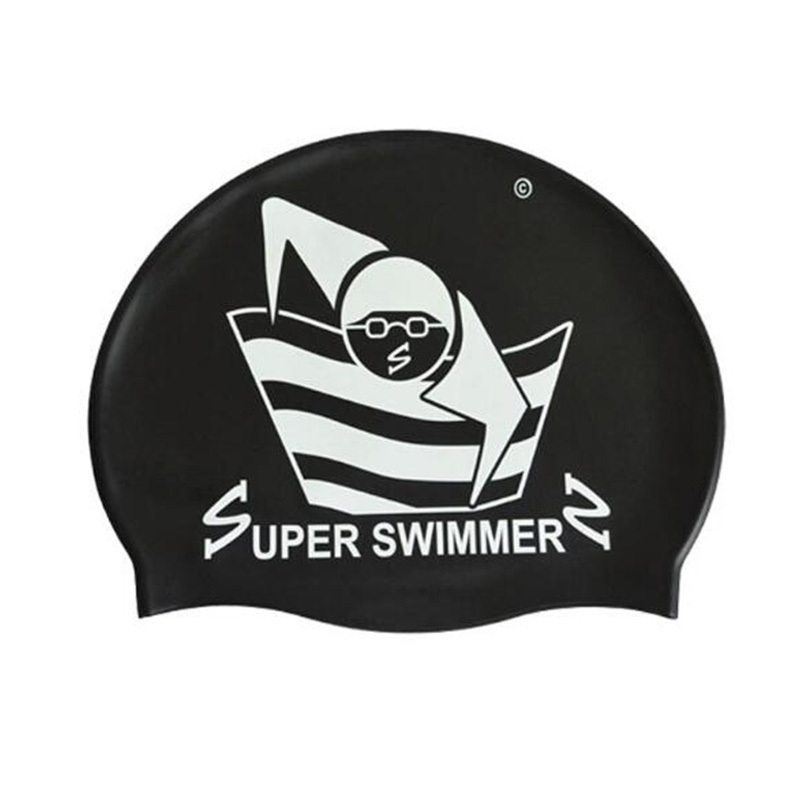 Transparent Swim Cap Paint For Silicone Swimming Cap College Swim Caps