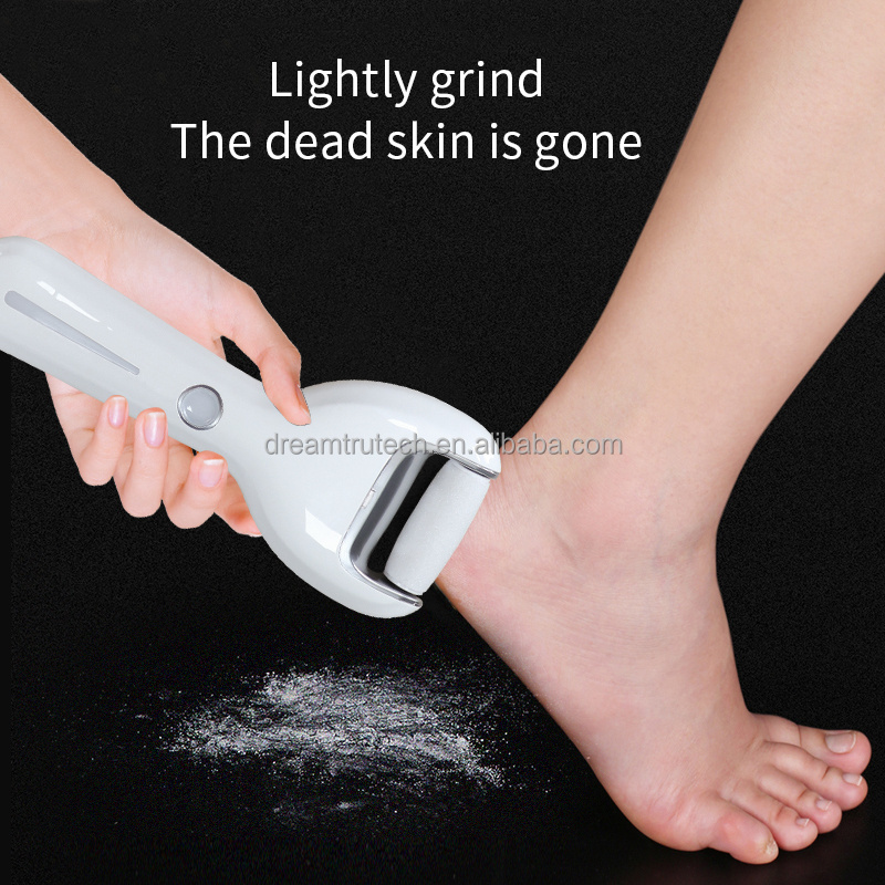 Usb Rechargeable Foot Scrubber Hard Dead Skin Foot File Shaver Professional Vacuum Electric Callus Remover For Feet