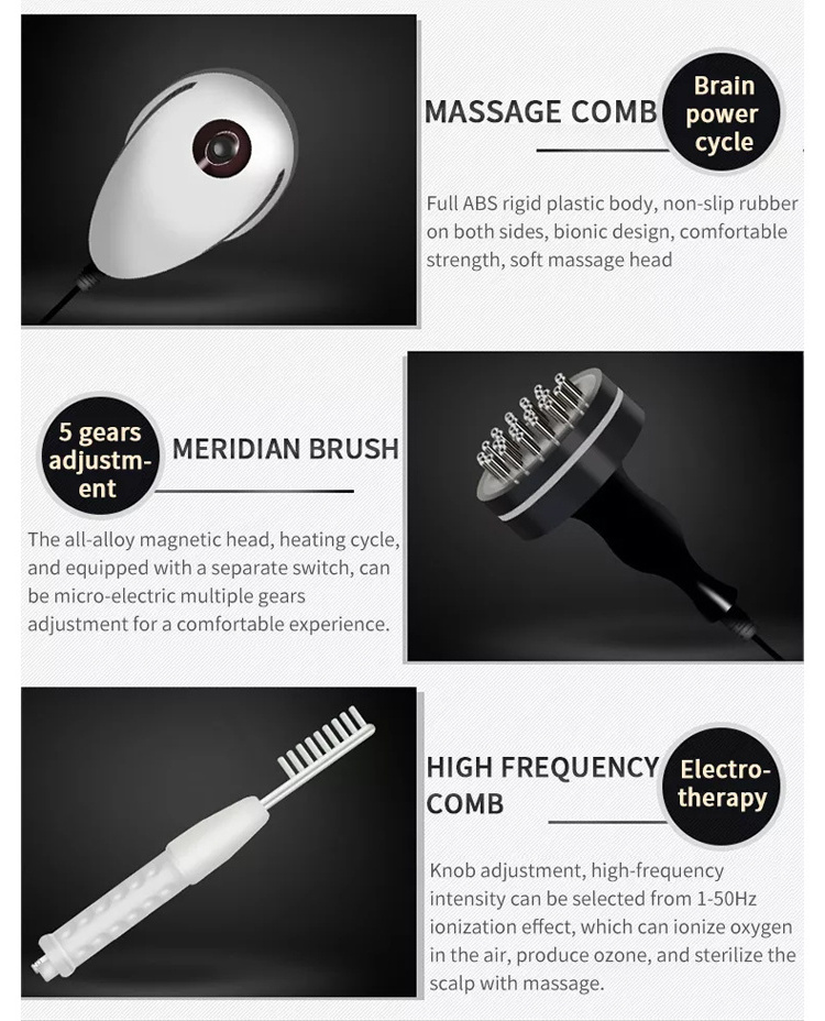 High Frequency Laser Scalp Treatment Hair Growth Laser Machine