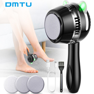 New Electric Foot File Rechargeable Foot Scrubber Pedicure Kits For Cracked Heels Callus And Dead Skin