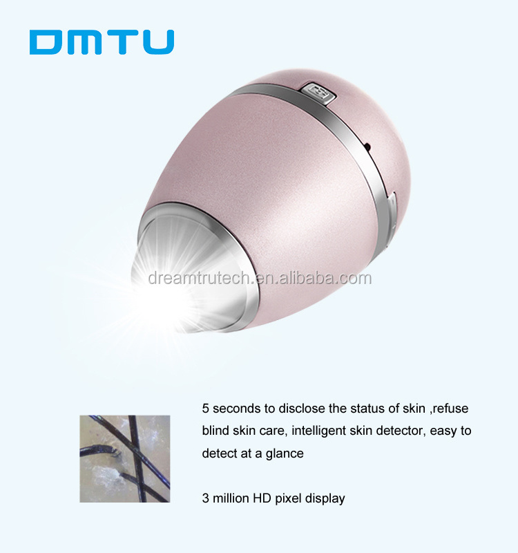 DMTU Professional portable wifi scalp hair analyser with 3.0MP