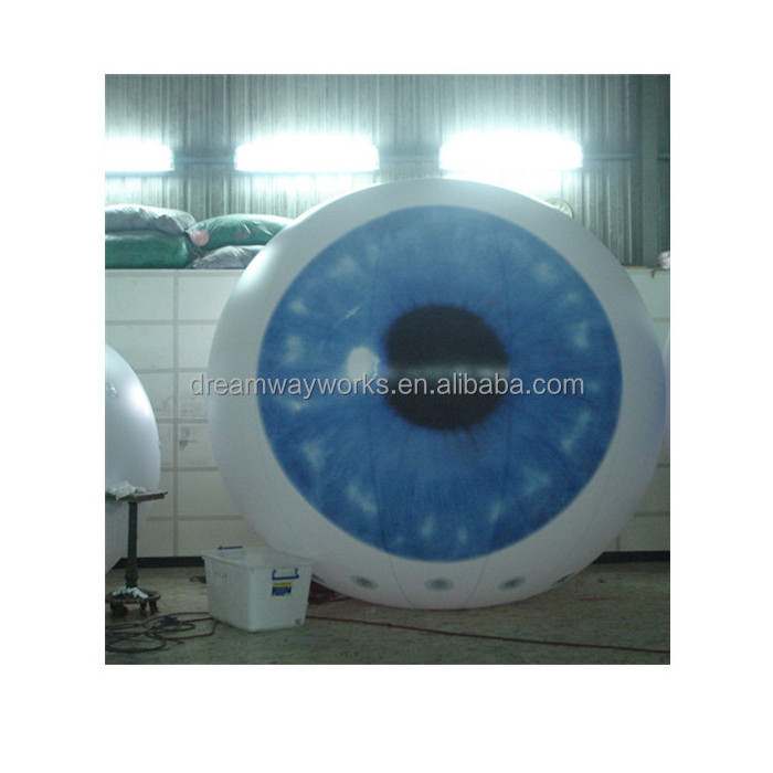 2024  Hot sale Giant inflatable eye,inflatable eyeball for advertising