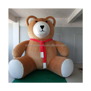 2022 Hot sale giant inflatable teddy bear for advertising