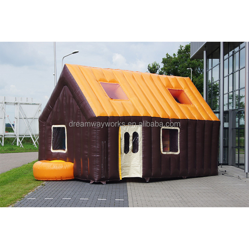 Best quality inflatable bar tent, inflatable log cabin, outdoor event inflatable bar for sale