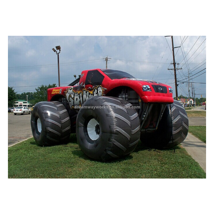 2021 Hot sale giant inflatable monster truck for advertising