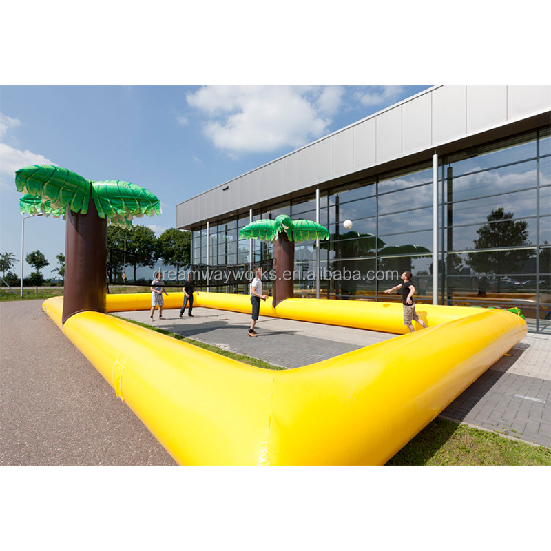 2023 Hot selling inflatable water volleyball court for water games