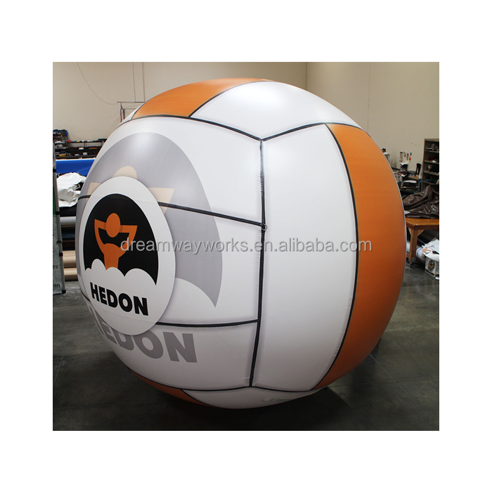 2023 Hot selling giant inflatable volleyball, inflatable giant balloon for advertising