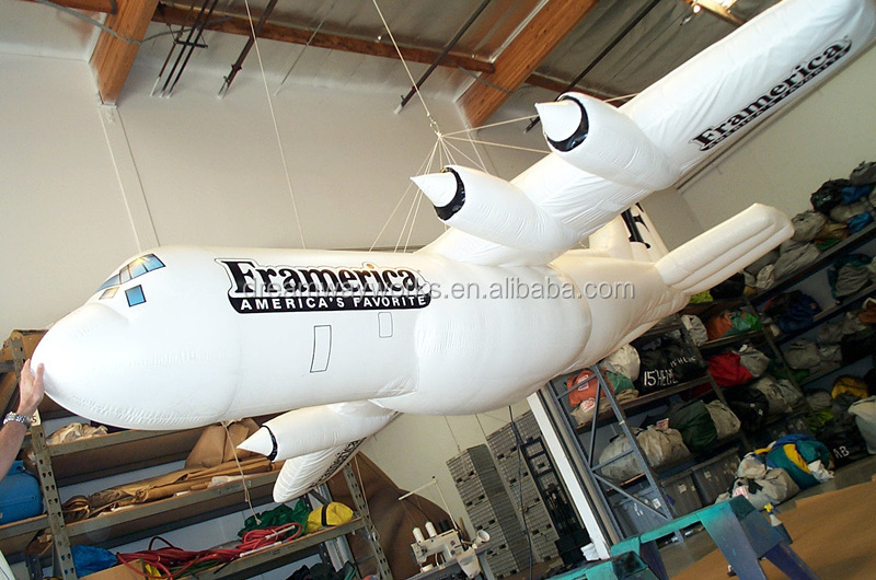 Customized inflatable fighter, inflatable aircraft, inflatable parade balloon