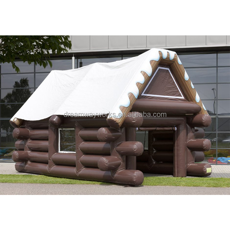 New Design inflatable christmas house, inflatable santa house for sale