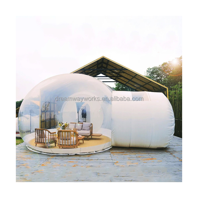 Top quality inflatable clear dome tent, inflatable bubble dome tent,inflatable yurt tent for sale