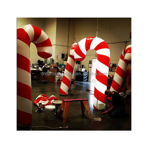 2024 Hot sale giant inflatable candy cane for advertising