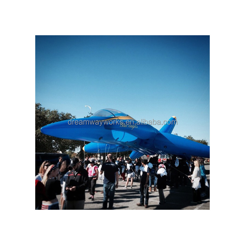 Customized inflatable fighter, inflatable aircraft, inflatable parade balloon