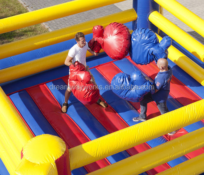 2023 best PVC kids inflatable wrestling ring, inflatable wrestling ring for kids