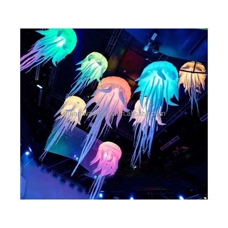 2023 LED inflatable hanging decorating jellyfish balloon for party & event