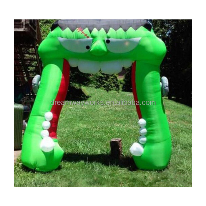 2024 Hot sale inflatable frankenstein arch for Halloween