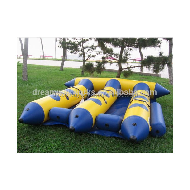 2024 Best PVC tarpaulin inflatable flying fish towable/boat for sale