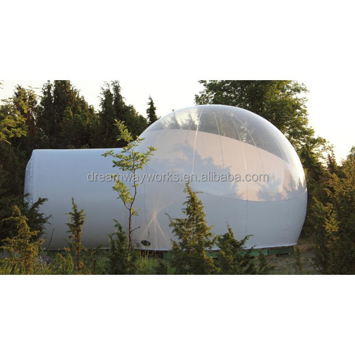 Best PVC inflatable transparent bubble tent, High quality inflatable clear dome tent