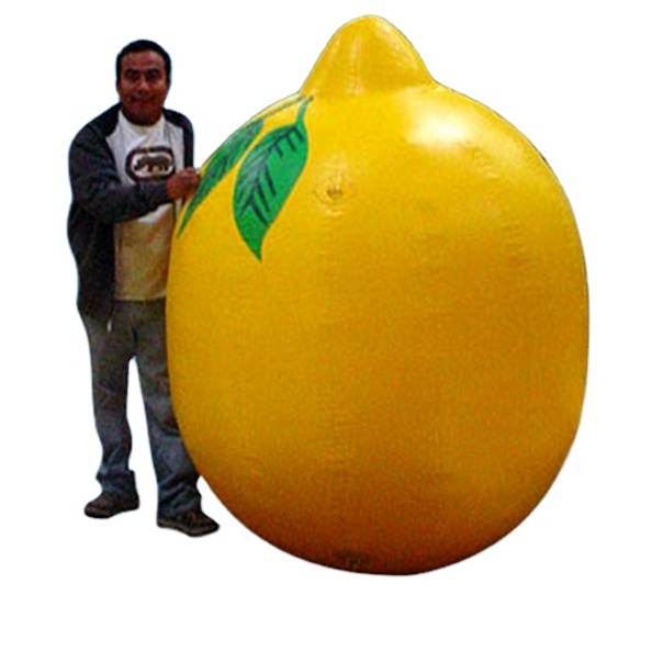 2021 Hot sale giant inflatable lemon for advertising